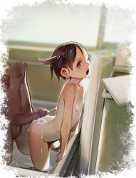 1boy 1girl age_difference ass bathroom bathtub bent_over blush breasts brown_eyes brown_hair censored completely_nude cum cum_on_ass cum_on_back cum_on_body dark-skinned_male dark_skin ejaculation erection eyebrows flat_chest frottage grinding hetero highres indoors interracial large_penis loli looking_at_viewer matching_hair/eyes mixed-sex_bathing mosaic_censoring muk_(monsieur) nipples nude one-piece_tan one_eye_closed open_mouth penis sex shared_bathing short_hair short_ponytail side_ponytail small_areolae small_breasts small_nipples solo_focus tagme tan tanline teeth testicles upper_teeth_only wading water rating:Explicit score:1109 user:Panty_worm