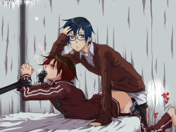  2boys anal ass bad_id bad_pixiv_id bdsm bitte blue_eyes blue_hair blue_nails blush bondage bound brown_eyes brown_hair clothed_sex curtains double_vertical_stripe gag gagged glasses male_focus male_penetrated multiple_boys nail_polish necktie open_mouth original peep_hole penis rape red_hair saliva sex sex_from_behind short_hair sweat tears text_focus yaoi  rating:Explicit score:144 user:yaoilover