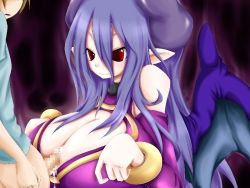 blush breasts censored cleavage clothed_sex cum cum_on_body cum_on_breasts cum_on_clothes cum_on_upper_body demon_girl erection frfr horns huge_breasts large_breasts long_hair monster_girl paizuri paizuri_under_clothes penis penis_under_another&#039;s_clothes pointy_ears purple_hair red_eyes smile source_request demon_girl wings rating:Explicit score:47 user:Kanebou