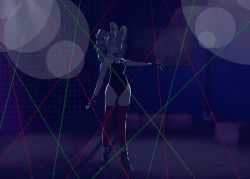 first-chan_(loalo) gloves laser leotard one_eye_covered playboy_bunny red_eyes tagme  rating:Questionable score:1 user:kadajsalamander