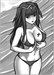  1girl bikini breasts fire_emblem nintendo solo swimsuit tharja_(fire_emblem)  rating:Questionable score:7 user:AngryMoltres