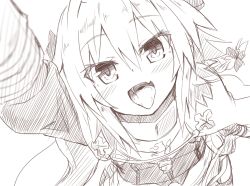 1boy astolfo_(fate) braid fate/apocrypha fate_(series) highres male_focus monochrome niwaka_potato no_uvula open_mouth pov solo tongue tongue_out trap vore rating:Questionable score:29 user:Dweenie