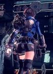  1girl 3d akira_howard_(female) animated ass astral_chain belt bike_shorts black_hair boots from_behind legs nintendo platinum_games short_shorts shorts solo_focus tagme thighhighs thighs walking video  rating:Sensitive score:32 user:draven75