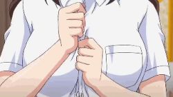 animated animated_gif bouncing_breasts bra breasts jitaku_keibiin katsuragi_yuki large_breasts lowres school_uniform underwear undressing rating:Explicit score:31 user:sb2017