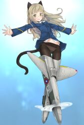  animal_ears blonde_hair highres mecha_musume panties perrine_h._clostermann strike_witches tagme underwear world_witches_series  rating:Questionable score:8 user:snugdarkly