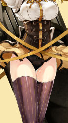 10s 1girl 90i bad_id bad_pixiv_id black_panties bow bow_panties breasts close-up corset cum cum_in_clothes cum_in_panties cum_in_pussy cum_on_clothes head_out_of_frame highres impossible_clothes large_breasts mahou_shoujo_madoka_magica mahou_shoujo_madoka_magica_(anime) panties pleated_skirt ribbon shirt skirt solo striped_clothes striped_thighhighs taut_clothes taut_shirt thighhighs tomoe_mami underwear upskirt vertical-striped_clothes vertical-striped_thighhighs wet wet_clothes wet_panties wind wind_lift rating:Explicit score:101 user:danbooru
