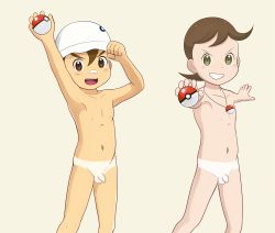 2boys character_request creatures_(company) dark_(pixiv_664506) game_freak highres male_focus multiple_boys nintendo nude penis pokemon pokemon_sm shota small_penis smile tagme testicles youngster_(pokemon) rating:Explicit score:34 user:harucho