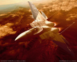 ace_combat ace_combat_5 f-15 flight official_art rating:Sensitive score:7 user:ratracer8492