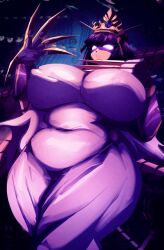  android breasts highres huge_breasts nipples plump riendonut robot tagme the_ninja_warriors thick_thighs thighs wide_hips yaksha_(the_ninja_warriors) 