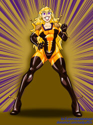  bodysuit mobile_fighter_g_gundam mobile_trace_suit rwby skin_tight yang_xiao_long 