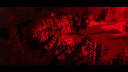 animated anime_screenshot arrow battle bow_(weapon) car city death destruction explosion fire jujutsu_kaisen mahoraga_(jujutsu_kaisen) motor_vehicle night ryoumen_sukuna_(jujutsu_kaisen) shibuya_(tokyo) sound spoilers tagme tokyo_(city) train video weapon 