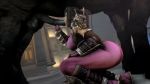  1girl 3d animated ass sound bestiality bodysuit breasts fellatio horse large_breasts namco oral penis solo soul_calibur tagme taki_(soulcalibur) the_firebrand thick_thighs thighs video  rating:Explicit score:111 user:Canaan