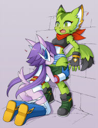  ! 2girls against_wall animal_ears anus ass ayb boots breasts cameltoe carol_tea cat_ears cat_tail cleft_of_venus closed_eyes clothes_pull crop_top cunnilingus diamond-shaped_pupils diamond_(shape) dragon_horns dragon_tail eyelashes fang fingerless_gloves freedom_planet furry galaxytrail gloves green_eyes headgear heart highres horns interspecies japanese_clothes kneeling long_hair looking_at_another looking_down medium_breasts midriff multiple_girls open_mouth oral outdoors panties panty_pull purple_hair pussy pussy_juice saliva sash_lilac scarf short_shorts shorts shorts_pull surprised sweatdrop symbol-shaped_pupils tail tongue tongue_out uncensored underwear yuri 