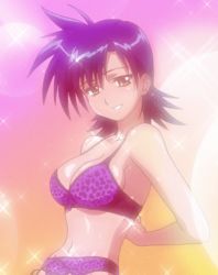 1girl akahori_gedou_hour_rabuge animated animated_gif blue_hair bouncing_breasts bra breasts breasts_out brown_eyes large_breasts navel sashima_kaoruko screencap smile underwear underwear_only  rating:Questionable score:34 user:ryoasuka666
