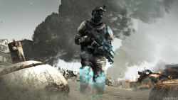 armor assault_rifle battlefield cloaking epic ghost_recon ghost_recon:_future_soldier goggles gun helmet infantry_vehicle rifle smoke soldier weapon rating:Sensitive score:1 user:echo