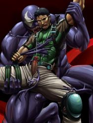 anal chris_redfield clothed_sex crossover male_focus male_penetrated marvel open_fly penis rape resident_evil resident_evil_5 tentaclejob tentacles tentacles_on_male torn_clothes uncensored unzipped venom_(marvel) yaoi rating:Explicit score:36 user:M-D