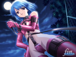 bdsm blue_hair breasts collar dominatrix femdom from_below game_cg imouto_watashi_donna_koto_datte... leash leather moon night pov purple_eyes small_breasts strap thighhighs rating:Questionable score:43 user:fondofall