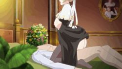 1girl all_fours animated animated_gif ass bed blonde_hair blue_eyes blush bouncing_breasts breasts censored cowgirl_position dimples_of_venus girl_on_top huge_breasts kaneko_hiraku leaning_forward lowres maid maria_(victoria_maid_maria_no_hoshi) nipples penis pussy sex straddling thighs toranoana vaginal victoria_maid_maria_no_hoshi rating:Explicit score:232 user:Shadnic