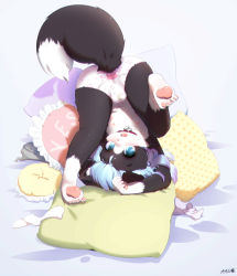 animal_ears animal_hands collar dog_ears dog_girl dog_tail flat_chest furry highres loli panties panties_only stained_panties tail underwear upside-down  rating:Explicit score:36 user:gamerdewd