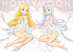 2girls absurdres babydoll barefoot blonde_hair blue_eyes bow breasts eromanga_sensei flat_chest full_body hair_bow hand_on_own_chest highres huge_filesize izumi_sagiri leg_ribbon lingerie loli long_hair looking_at_viewer multiple_girls non-web_source ooyari_ashito panties parted_bangs parted_lips pink_eyes pointy_ears ribbon ringlets side-tie_panties sidelocks silver_hair sitting small_breasts string_panties thigh_ribbon underwear underwear_only white_panties yamada_elf rating:Questionable score:177 user:danbooru
