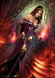  liliana_of_the_veil magic:_the_gathering steve_argyle tagme veil  rating:Sensitive score:8 user:ishizu_x