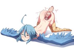 1boy 1girl ahoge ass bird_legs blue_hair blush brown_eyes corpse cum cum_in_pussy death disembodied_penis drooling ejaculation eyelashes feathered_wings full_body harpy hetero highres huge_ahoge internal_cumshot loli monster_girl monster_musume_no_iru_nichijou necrophilia nude open_mouth outstretched_arms papi_(monster_musume) penis rolling_eyes saliva sex sex_from_behind shiny_skin short_hair simple_background solo_focus spread_arms spread_legs spread_wings top-down_bottom-up trembling vaginal white_background wildmeats wings x-ray rating:Explicit score:262 user:tanaab1234567890