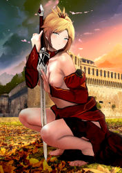  1girl absurdres breasts fate/apocrypha fate/grand_order fate_(series) highres mordred_(fate) mordred_(fate/apocrypha) nude short_hair  rating:Questionable score:11 user:YuukoTanawa