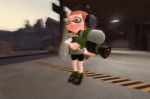 1girl 3d animated censored cum cum_in_mouth facial inkling_player_character loli nintendo open_mouth oral spitting_cum splatoon_(series) tentacles video woofer