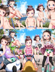  6+girls absurdres age_difference ass backpack bag before_and_after blush censored cherry_print cleft_of_venus collarbone completely_nude dot_nose double_v embarrassed exhibitionism fat_mons female_focus flat_chest food_print girl_on_top hair_ornament higegepon highres huge_filesize loli long_hair looking_at_viewer looking_back mosaic_censoring multiple_girls multiple_views navel nude outdoors panties playground pov print_panties public_indecency public_nudity pussy randoseru riding shadow short_hair sitting skirt smile split_screen tagme thighhighs thighs third-party_edit underwear upskirt v x-ray_vision  rating:Explicit score:49 user:zumi