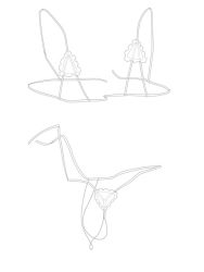  artist_request chart diagram g-string lingerie monochrome tagme thong underwear  rating:Questionable score:1 user:kidcharlemagne