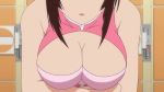 2girls animated arms_up blonde_hair bouncing_breasts breasts brown_hair cleavage large_breasts multiple_girls musubi nipples no_bra sekirei standing tsukiumi undressing video video rating:Questionable score:60 user:lkuroi