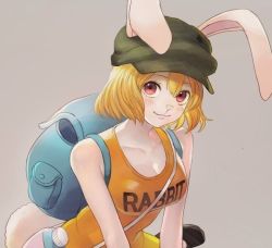  1girl blonde_hair carrot_(one_piece) one_piece rabbit_ears  rating:General score:23 user:ashinomory