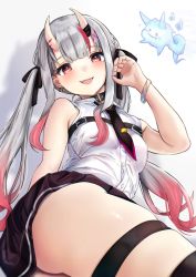  clothes_lift highres mykeljon skirt skirt_lift tagme thick_thighs thighhighs thighs  rating:Questionable score:9 user:Mykeljon