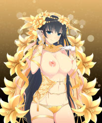 10s breasts highres ikaruga_(senran_kagura) large_breasts nipples nude senran_kagura third-party_edit topless rating:Explicit score:44 user:kintamagt