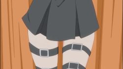  1girl animated animated_gif clothes_lift konjiki_no_yami legs panties skirt skirt_lift solo to_love-ru underwear undressing  rating:Questionable score:116 user:Gabrien