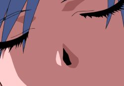  animated animated_gif black_eyes blue_hair bouncing_breasts breasts cleavage from_below miki_(viper) nipples pov short_hair towel undressing viper  rating:Explicit score:111 user:Foremath