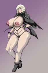  absurdres ass breasts curvy highres huge_ass huge_breasts nipples yellow_eyes  rating:Questionable score:0 user:CelestialSadist