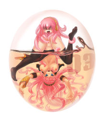 1girl bestiality blue_eyes blush grabbing_another&#039;s_breast breasts consensual_tentacles cum egg evil_grin evil_smile grabbing grin happy_sex headphones highres in_container large_breasts long_hair megurine_luka microphone monster monster_girl nipples open_clothes open_mouth pink_hair smile solo_focus spread_legs submerged takoluka tama_(new_island) tamachan_(pixiv) tentacle_head tentacle_sex tentacles thighhighs uncensored underwater vaginal vocaloid yuri rating:Explicit score:36 user:danbooru