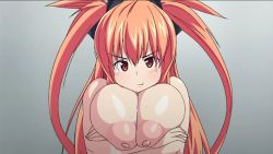  breasts chirumakuro hasan_de_ageru large_breasts nipples nude pout queen_bee red_hair twintails  rating:Explicit score:42 user:greendragonmegaman