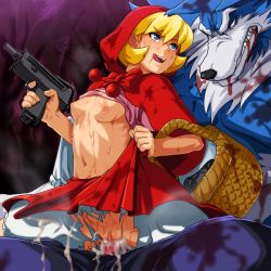 1girl :q aftersex animal_nose bad_end basket bestiality blonde_hair blood bloomers blue_eyes breasts bulleta capcom censored clothes_lift corpse crazy cum cum_in_pussy cum_on_body cum_on_lower_body death explosive fangs femdom flat_chest furry furry_male furry_with_non-furry fushisha_o gallon_(vampire) girl_on_top grenade gun hood interspecies mac-10/11 machine_pistol mine_(weapon) mosaic_censoring murder naughty_face navel nipples penis petite rape reverse_cowgirl_position rough_sex saliva sex sex_from_behind shirt_lift short_hair size_difference small_breasts straddling submachine_gun sweat tongue tongue_out torn_clothes underwear vaginal vampire_(game) weapon werewolf rating:Explicit score:368 user:Nergal