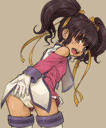 00s 1girl anise_tatlin ass blush loli looking_at_viewer looking_back open_mouth panties pussy_juice_stain saliva solo stain stained_panties stupa13a sweat tales_of_(series) tales_of_the_abyss tongue twintails underwear white_panties rating:Explicit score:75 user:Domestic_Importer