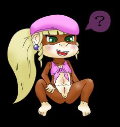 blonde_hair bluelimelight dixie_kong donkey_kong donkey_kong_country earrings green_eyes jewelry nintendo ponytail pussy uncensored rating:Explicit score:0 user:Luner_Child