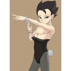  10s 1boy artist_request black_eyes black_hair dragon_ball dragon_ball_super kyabe male_focus nipples solo spiked_hair undressing  rating:Questionable score:3 user:Monkfan23