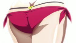 10s 1girl animated animated_gif anime_screenshot ass bikini breasts butt_crack cleavage gluteal_fold hajimete_no_gal huge_breasts pov solo swimsuit whale_tail_(clothing) yame_yukana rating:Questionable score:51 user:lkuroi