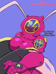 amphimon android armor breasts digimon digimon_(creature) diving_suit full_armor gynoid mecha_girl regulusmon robot_girl
