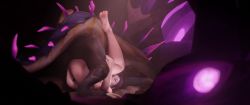 1girl 3d animated barefoot bestiality feet highres kai&#039;sa league_of_legends leg_lock missionary moaning monster nude purple_hair sex soles sound tagme toes video  rating:Explicit score:275 user:emrata_caress