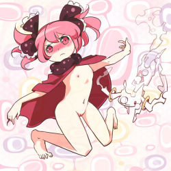  10s 1girl cape charlotte_(madoka_magica) death flat_chest kyubey loli magical_girl mahou_shoujo_madoka_magica mahou_shoujo_madoka_magica_(anime) nipples personification pink_eyes pink_hair pussy ribbon uncensored yetworldview_kaze  rating:Explicit score:28 user:danbooru