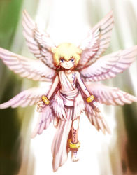 00s angel_wings blonde_hair blue_eyes digimon digimon_frontier digimon_xros_wars head_wings lucemon wings rating:Sensitive score:9 user:kaibaman_2v