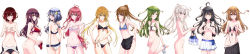 10s 6+girls adjusting_clothes adjusting_swimsuit ahoge aqua_background ass bare_arms bare_back bare_shoulders bikini black_bikini black_hair blue_eyes blush bottomless breasts brown_eyes brown_hair cleavage clothes_pull collarbone commentary_request covering_breasts covering_privates cowboy_shot crescent crescent_hair_ornament cross-laced_clothes ears_visible_through_hair eyebrows eyes_visible_through_hair flat_ass frilled_bikini frills from_side front-tie_bikini_top front-tie_top frown fumizuki_(kancolle) gradient_hair green_eyes green_hair groin hair_ornament hair_over_breasts hairclip highres holding holding_clothes holding_swimsuit kantai_collection kikuzuki_(kancolle) kisaragi_(kancolle) layered_swimsuit leg_up long_hair long_image looking_at_viewer looking_away looking_down looking_to_the_side low_twintails mikage_takashi mikazuki_(kancolle) miniskirt mochizuki_(kancolle) multicolored_hair multiple_girls mutsuki_(kancolle) nagatsuki_(kancolle) navel nude o-ring o-ring_top off_shoulder one-piece_swimsuit one-piece_swimsuit_pull open_mouth orange_eyes panties panties_around_leg panty_pull pink_eyes pink_hair pleated_skirt ponytail purple_one-piece_swimsuit rabbit_hair_ornament red-framed_eyewear red_bikini red_hair sarashi satsuki_(kancolle) scowl see-through short_hair short_hair_with_long_locks side-tie_bikini_bottom sideboob sidelocks simple_background skirt skirt_pull small_breasts smile striped_bikini striped_clothes swimsuit teal_background topless twintails twitter_username tying underwear undressing untied_bikini untying unworn_bikini_bottom unzipped uzuki_(kancolle) very_long_hair wavy_mouth white_bikini white_hair white_panties wide_image yayoi_(kancolle) yellow_eyes rating:Questionable score:21 user:danbooru