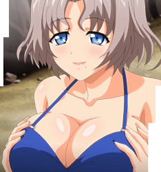  blue_eyes breasts brown_hair large_breasts tsugou_no_yoi_sex_friend? yanagi_ryouko  rating:Questionable score:21 user:dude15